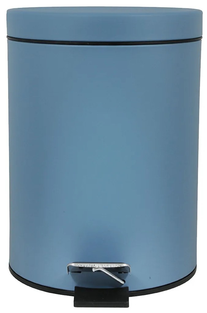 Καλάθι Απορριμάτων Μεταλλικό Μπλε Classic Estia 5lt 02-3777