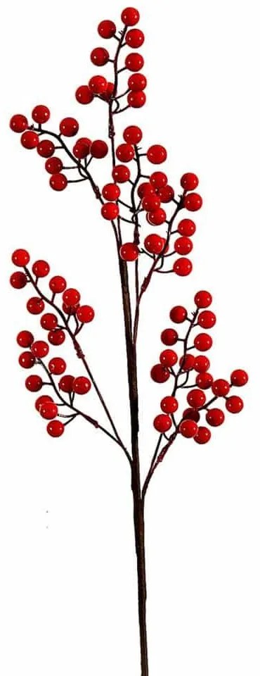 Κλαδί Berries 00.11.92298 76cm Red