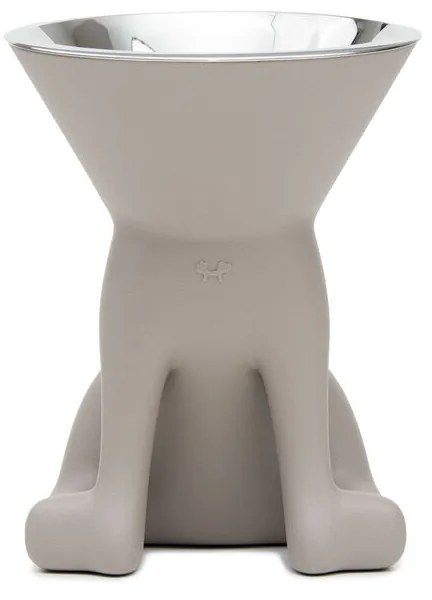 Ταΐστρα σκύλων United Pets Up Elisabeth Γκρι Ανοξείδωτο ατσάλι πολυαιθυλένιο 1 L