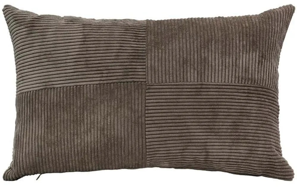 Μαξιλάρι Διακοσμητικό (Με Γέμιση) Parallel 374-225-507 Cappuccino 30X50 Fabric