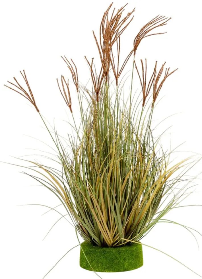 Τεχνητό Φυτό Dragon Beard 031336 90cm Green-Brown PVC