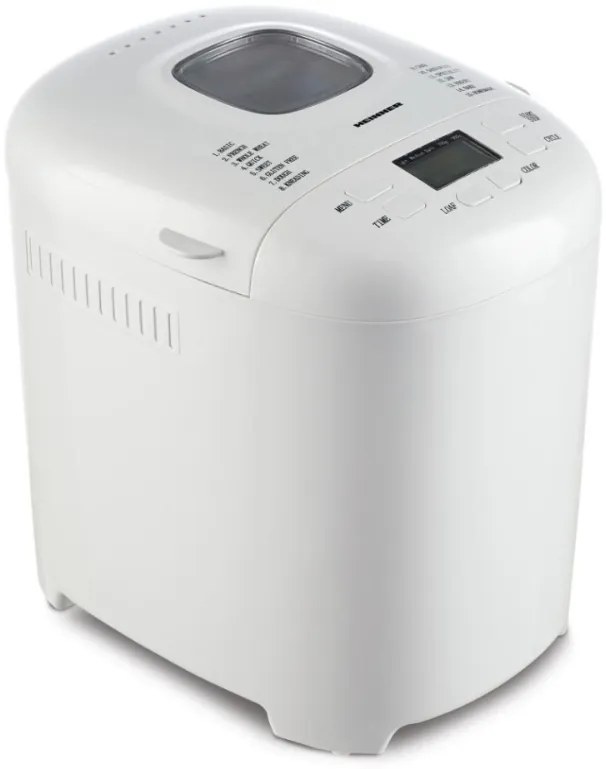 Heinner HBM-915WH Αρτοπαρασκευαστής 550W Χωρητικότητας 900gr με 15 Προγράμματα