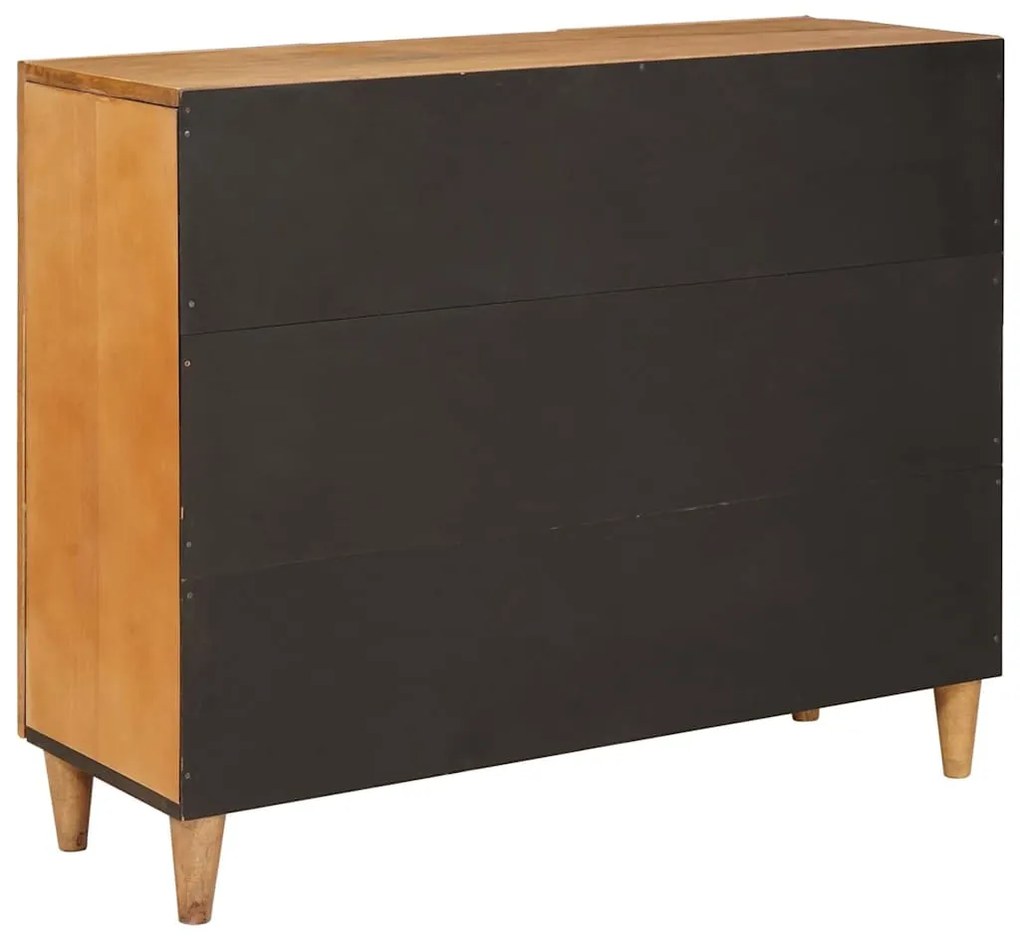 vidaXL Πλαϊνό γραφείο Ανοιχτό καφέ 33.5 x 90 x 75 εκ