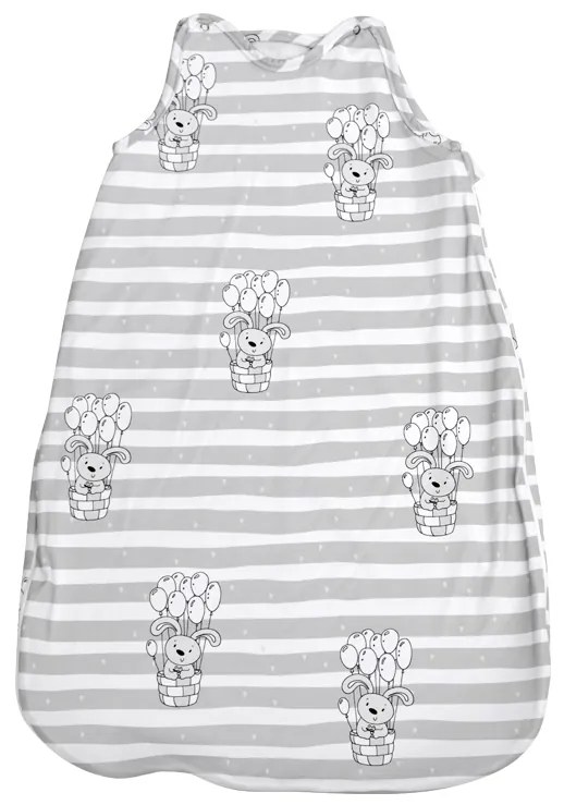 ΧΕΙΜΕΡΙΝΟΣ ΥΠΝΟΣΑΚΟΣ ΒΑΜΒΑΚΕΡΟΣ LORELLI 95CM RABBITS WITH BALOONS GREY 20810395401R