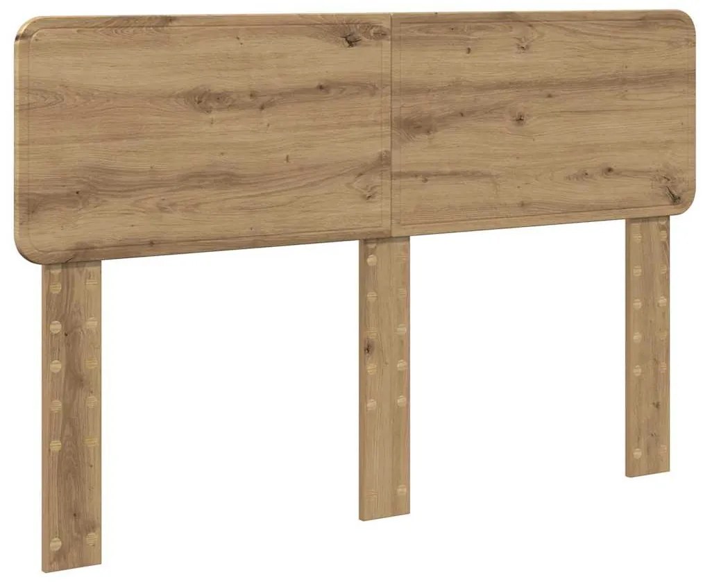 vidaXL Κεφαλάρι με κεφαλάρι Artisan Oak 160 cm Επεξεργασμένο ξύλο