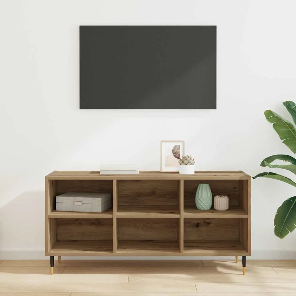 vidaXL Ντουλάπι TV Artisan Oak 103,5 x 30 x 50 εκ Επεξεργασμένο ξύλο