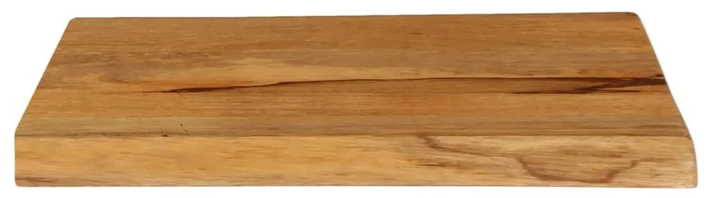 vidaXL Επιφάνεια Τραπεζιού 60x40x3,8 εκ. Live Edge Μασίφ Ξύλο Μάνγκο