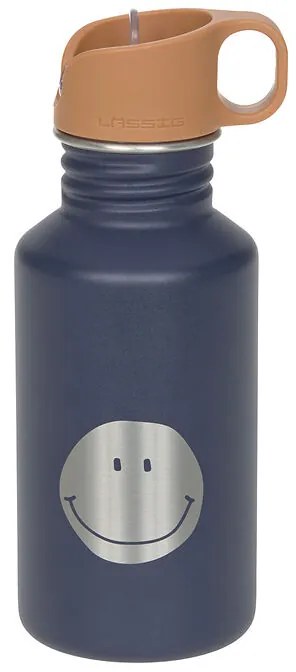 Laessig Ανοξείδωτο παγούρι Little Gang Smile navy