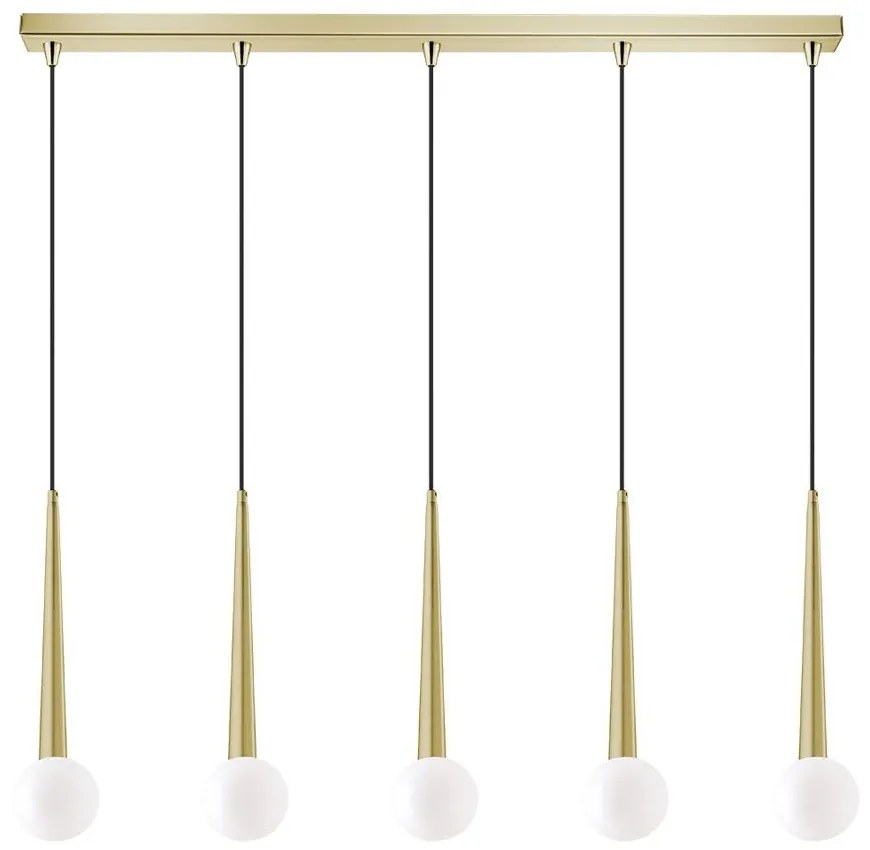 Φωτιστικό Οροφής - Ράγα 01392-12BR G9  100cm Gold Luma