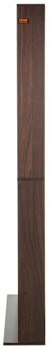 VEVOR Media Storage Cabinet 12 Layers Adjustable DVD Shelves 1080 CDs Espresso