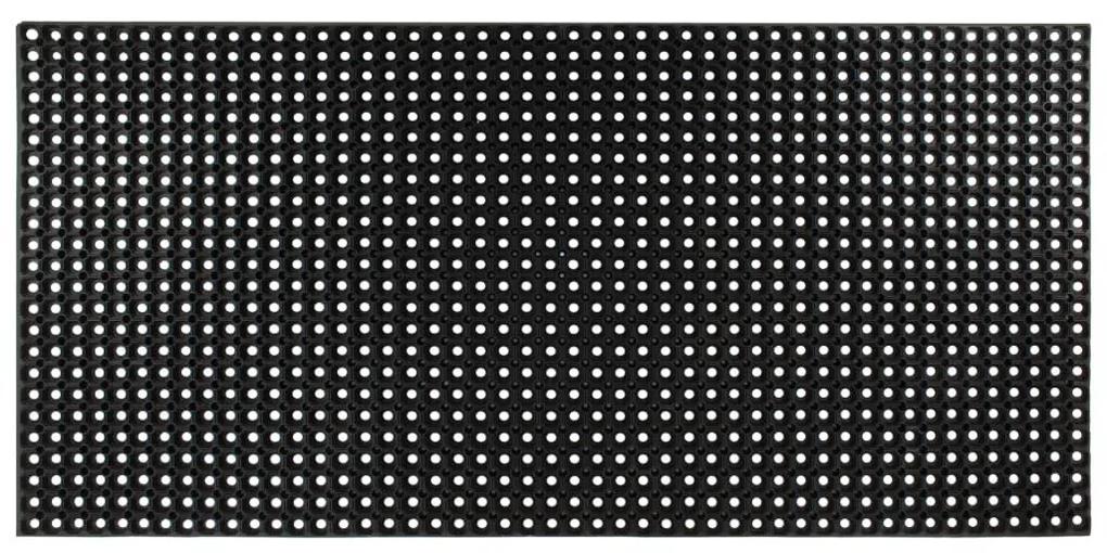 Ποδόμακτρο 22 χιλ. 100 x 200 εκ. από Καουτσούκ - Μαύρο