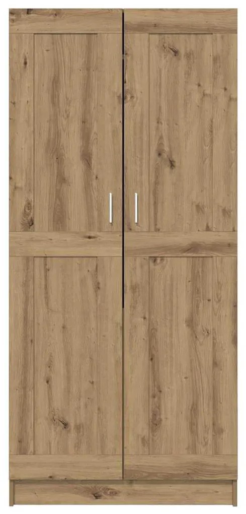 vidaXL Ντουλάπι artisian oak 82.5 x 51.5 x 180 εκ. Επεξεργασμένο ξύλο