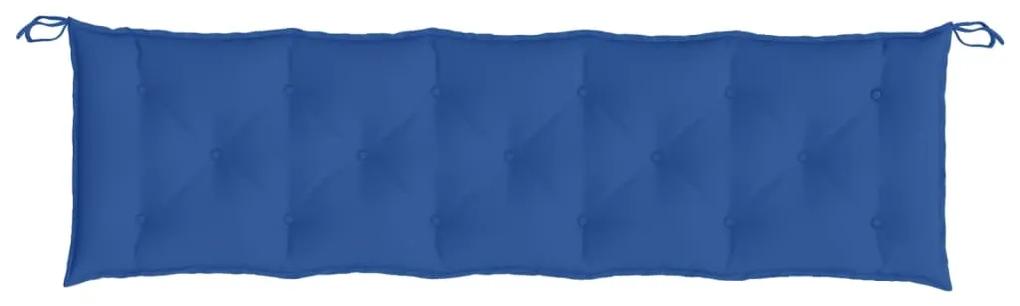 vidaXL Μαξιλάρι Πάγκου Κήπου Μπλε 180x50x7 εκ. Ύφασμα Oxford