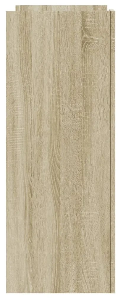 vidaXL Τραπέζι Κονσόλα Sonoma Δρυς 100x35x90 εκ. Επεξεργασμένο Ξύλο