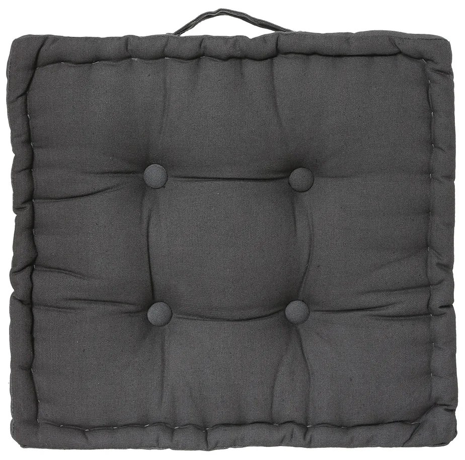 Μαξιλάρα Δαπέδου (40x40x8) A-S Floor Cushion Dark Grey 103852L