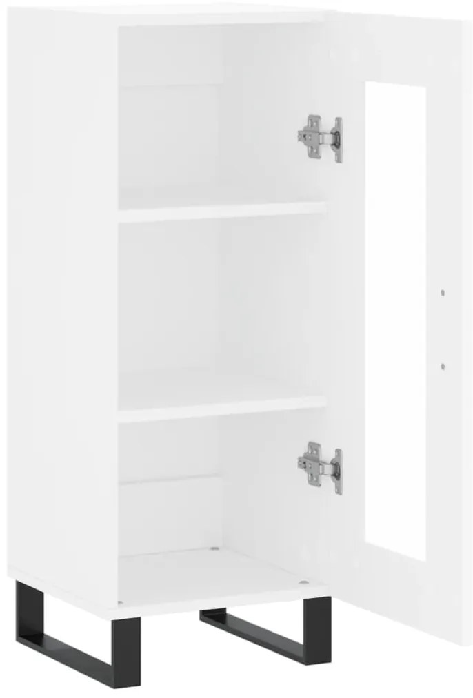 vidaXL Ντουλάπι Λευκό 34,5 x 34 x 90 εκ. από Επεξεργασμένο Ξύλο