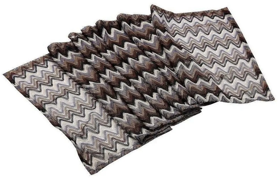Runner HEM113 White-Brown Espiel 40 Χ 180 40x180cm Wool-Polyester
