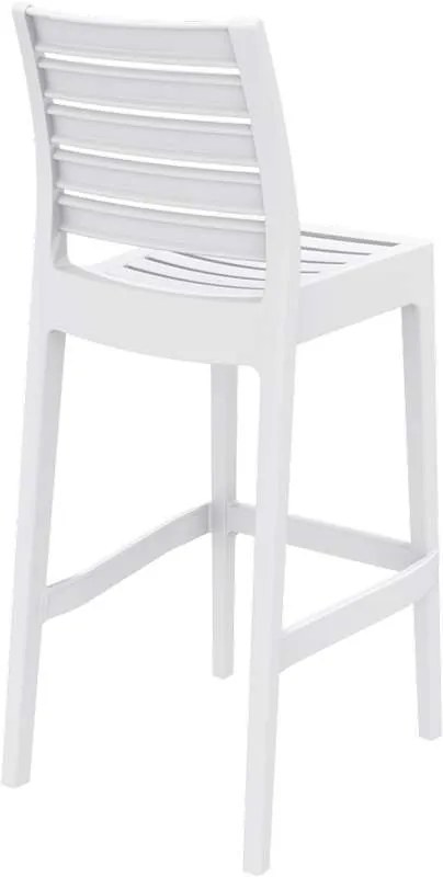 Σκαμπό Μπαρ Ares White