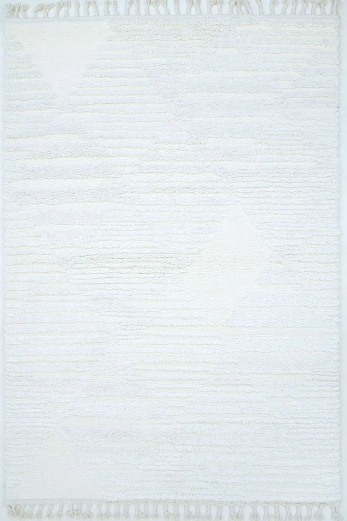 Χαλί Neve Shaggy C828B1A Cream Ezzo 133X190cm