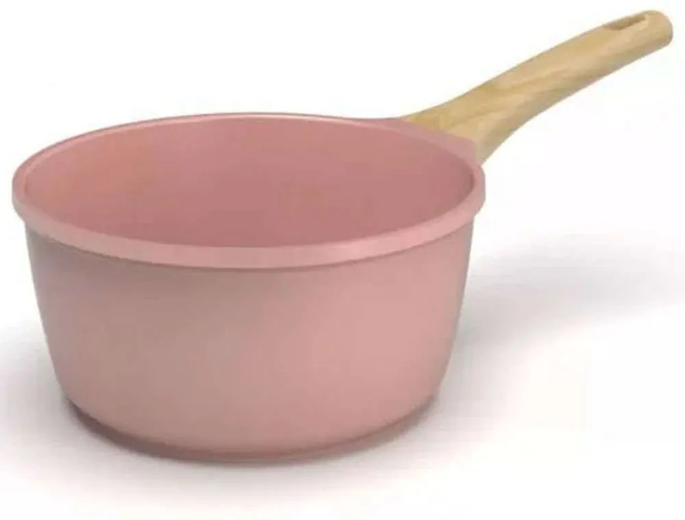 Κατσαρολάκι Γάλακτος Αντικολλητικό MJS16RO Φ16cm Pink Cookut 16 cm Metal