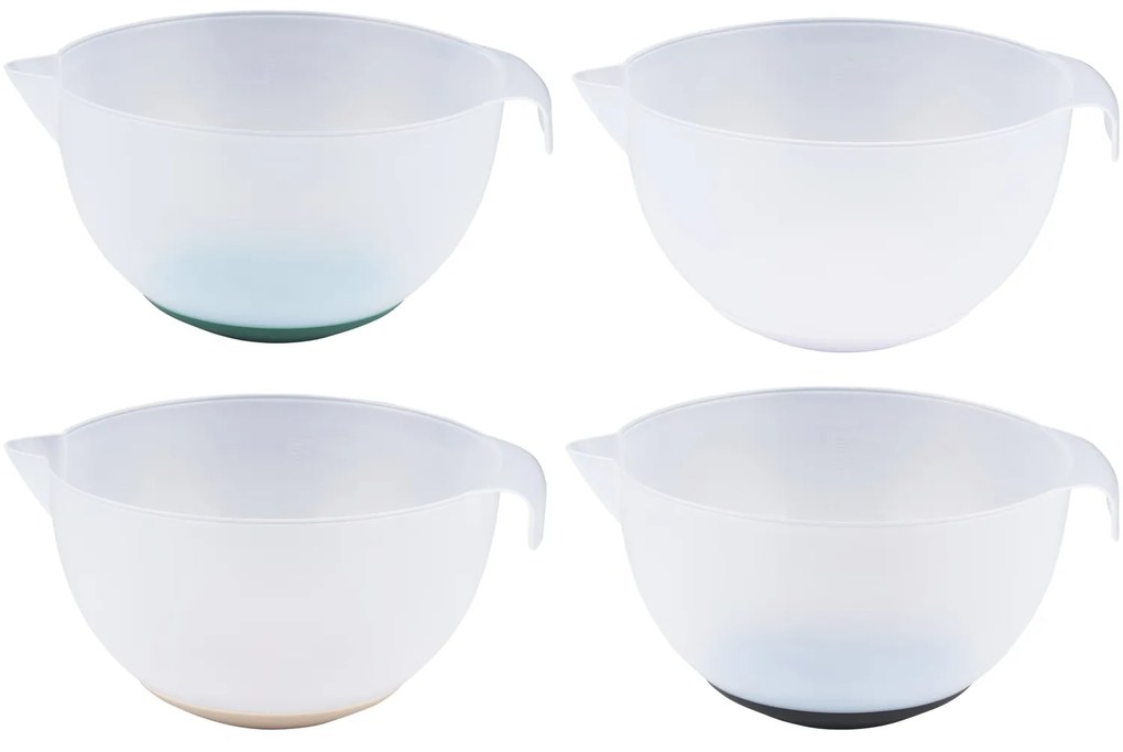 Μπολ Ανάμειξης Φ23x14cm PP Σε 4 Χρώματα