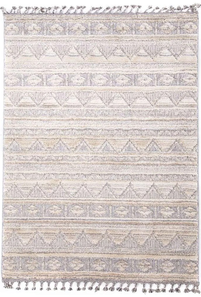 Xαλί La Casa 725A White-Light Grey Royal Carpet 67Χ140cm
