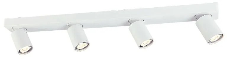 Φωτιστικό Οροφής Σποτ RA304S76WH  4XGU10 76Χ7Χ11 White Aca Decor Aluminium