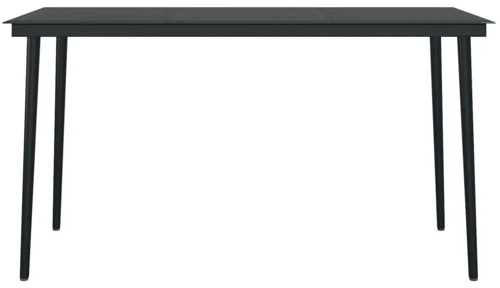 Σετ Τραπεζαρίας Κήπου 5 Τεμαχίων Μαύρο 3099145