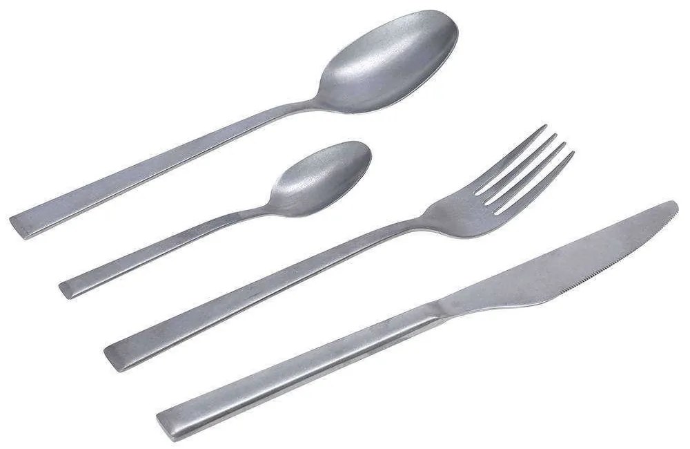 Μαχαιροπίρουνα Durable (Σετ 24Τμχ) 45.562.02 Inox Cryspo Trio 24 τμχ Stainless Steel