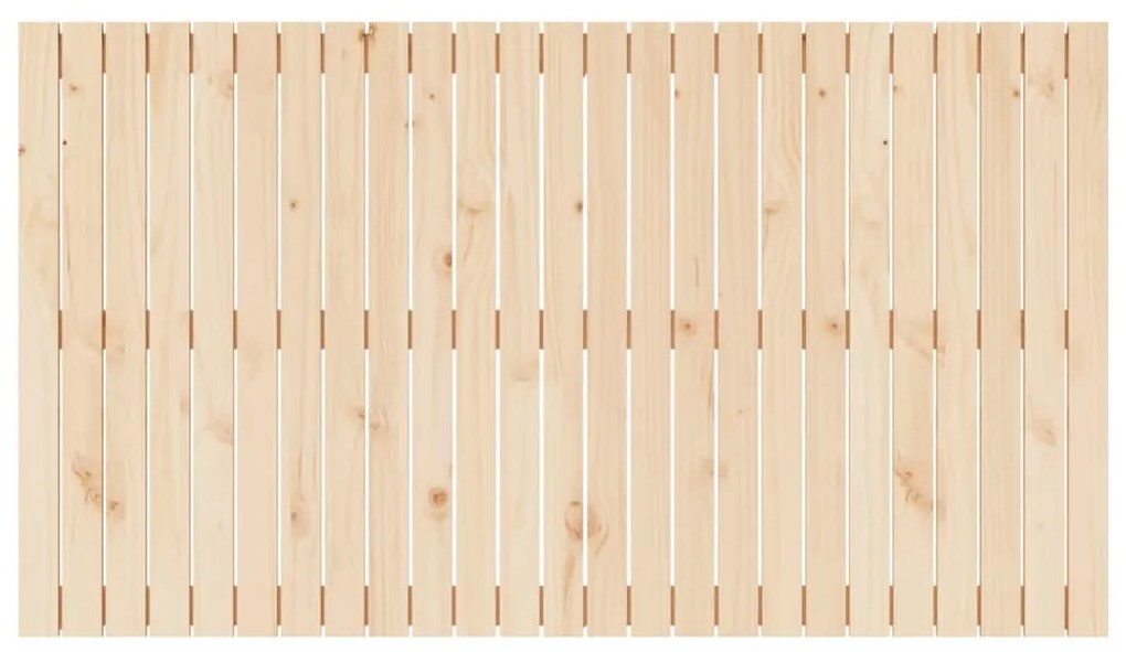 vidaXL Κεφαλάρι Τοίχου 159,5x3x90 εκ. από Μασίφ Ξύλο Πεύκου