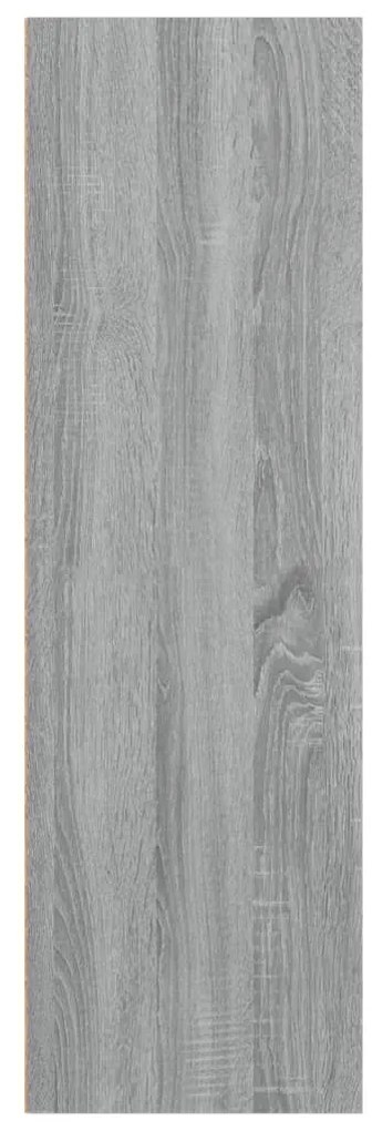 vidaXL Βιβλιοθήκη/Βοηθητικό Ντουλάπι Γκρι sonoma 66x30x98εκ. Επεξ Ξύλο