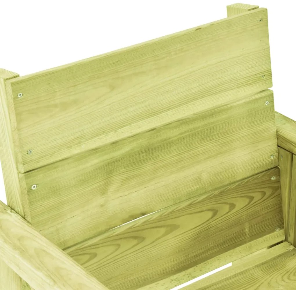 vidaXL Καρέκλα Κήπου από Εμποτισμένο Ξύλο Πεύκου