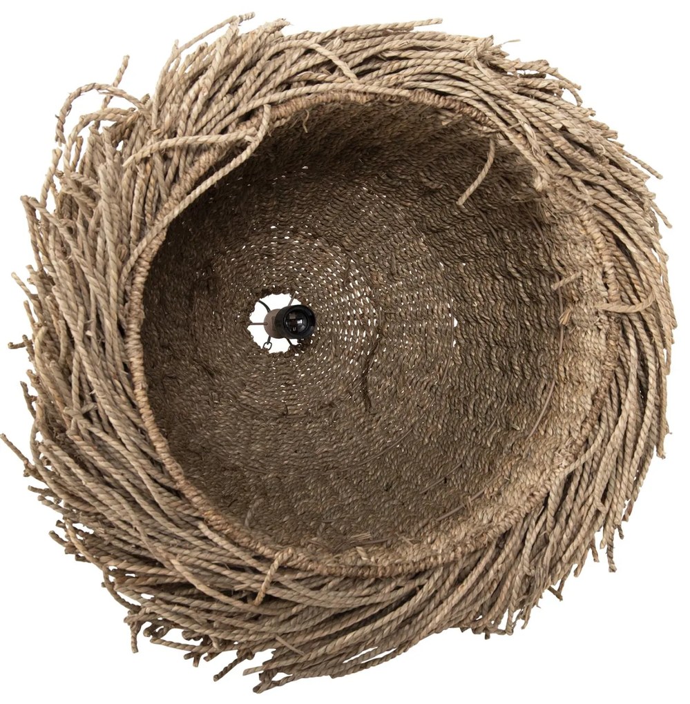Φωτιστικό Οροφής C4348 Seagrass σε Φυσικό χρώμα Φ54x56-140Υεκ. 54x54x140 εκ.
