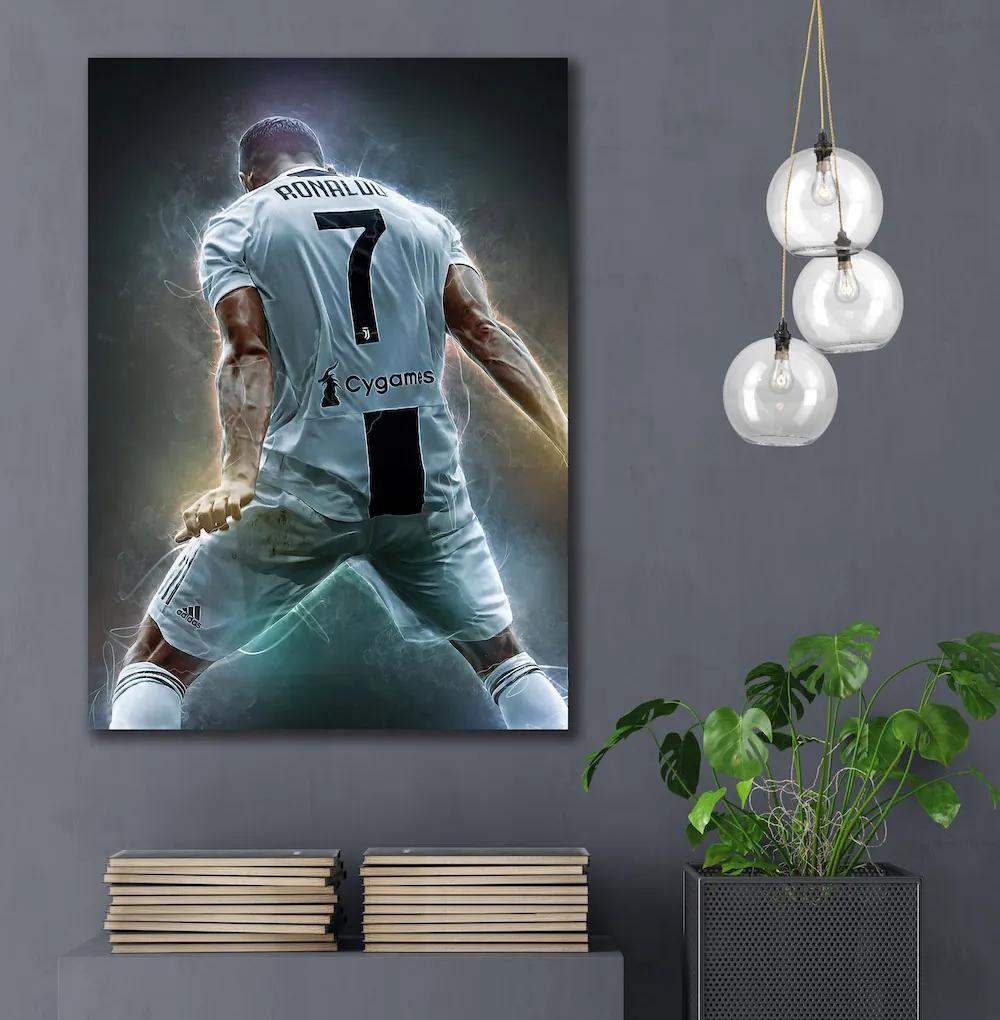 Πίνακας σε καμβά Ronaldo Cristiano 7 KNV1520 120cm x 180cm Μόνο για παραλαβή από το κατάστημα