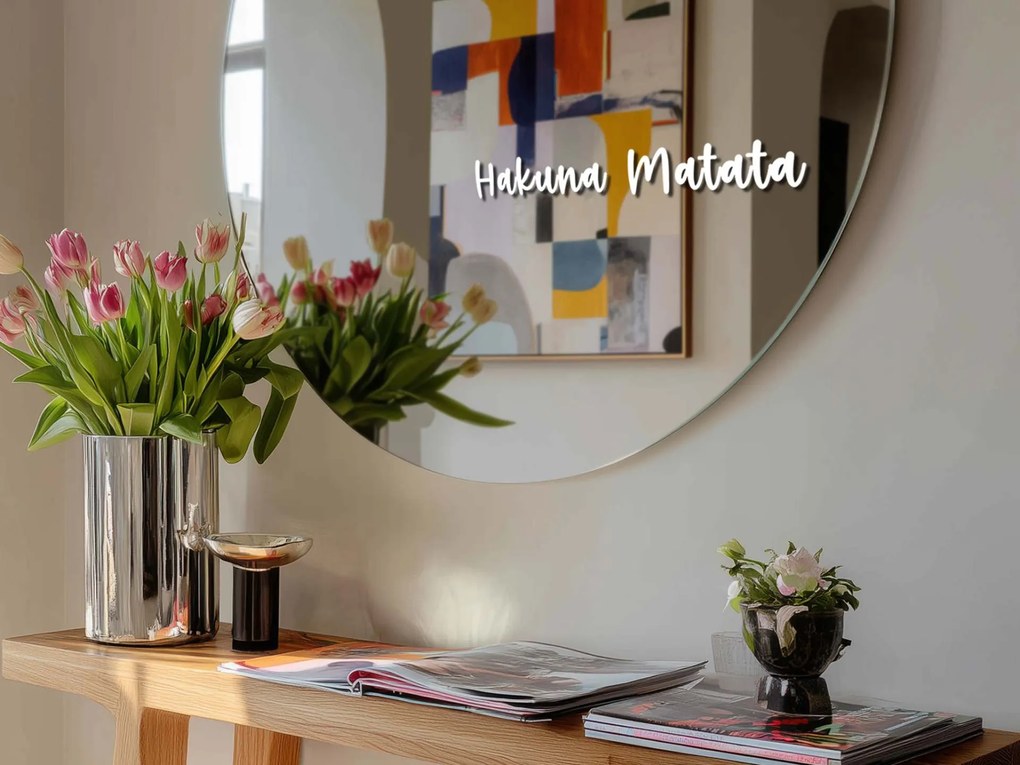 Αυτοκόλλητο για καθρέφτη S10 – Hakuna Matata