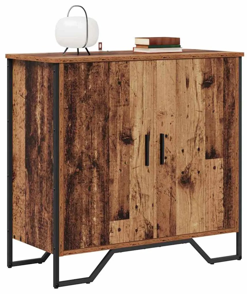 vidaXL Πλαϊνό γραφείο Καφέ 78 x 35.5 x 74.5 εκ. Επεξεργασμένο ξύλο
