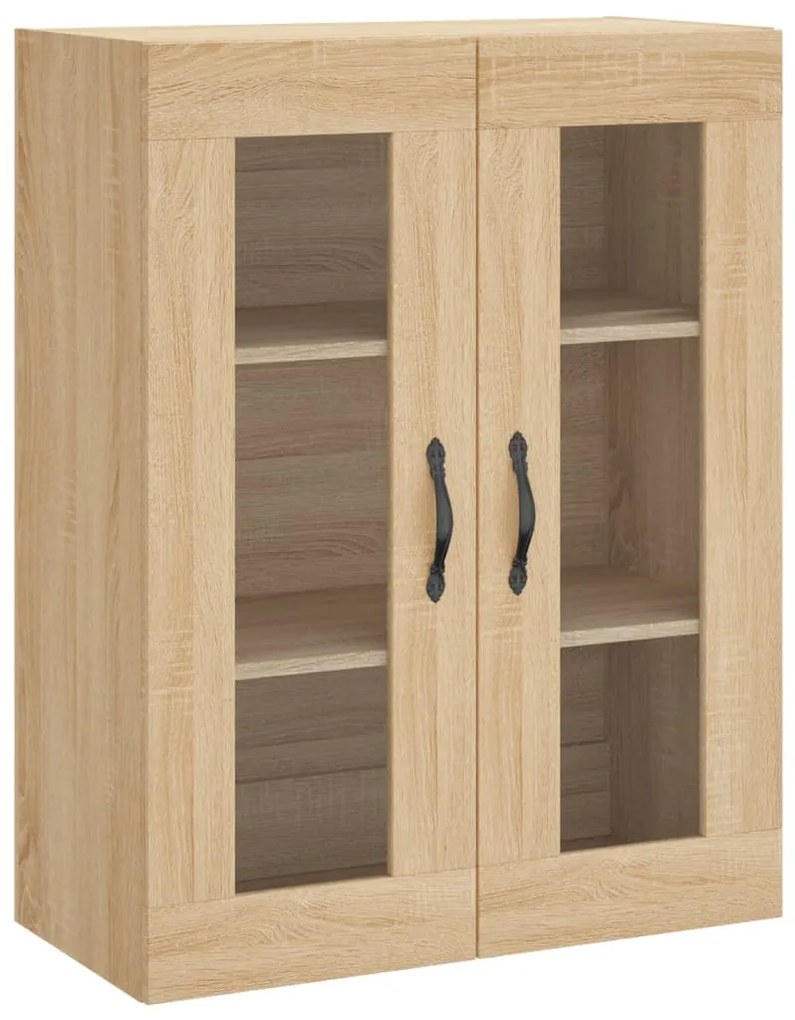vidaXL Ντουλάπι Επιτοίχιο Sonoma Δρυς 69,5 x 34 x 90 εκ. Επεξεργ. Ξύλο