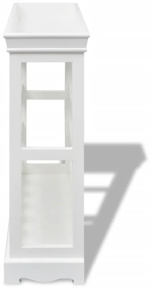 vidaXL Κάβα για Κρασιά Abreu Λευκή