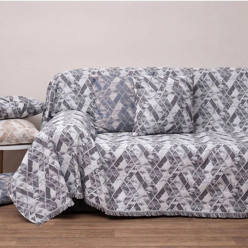 Ριχτάρι 1571 Anthracite Anna Riska Πολυθρόνα 180x180cm 100% Cotton