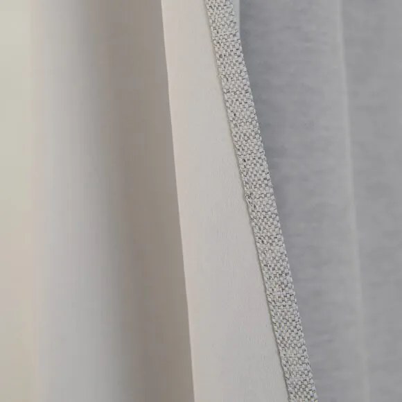 Beauty Home Ύφασμα κουρτίνας με το μέτρο Blackout jacquard σκίασης Glare Art 8444 Φ280 Γκρι