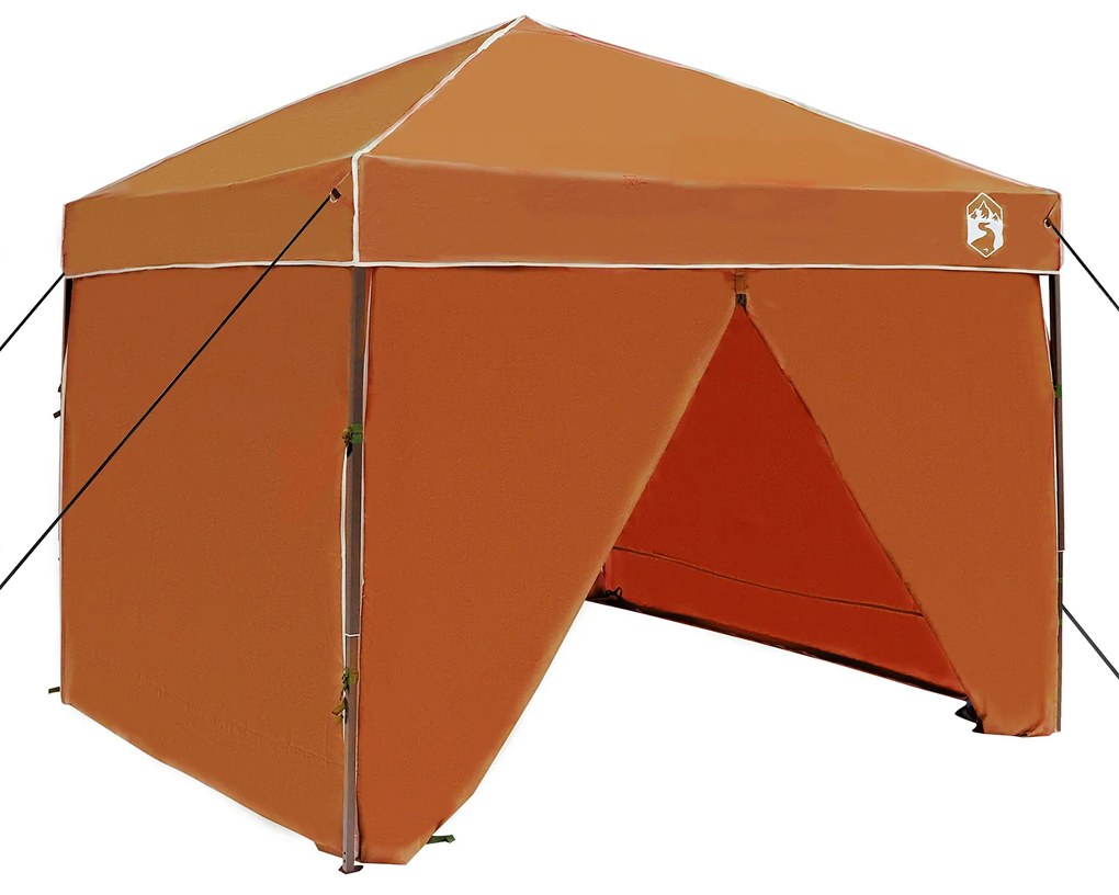vidaXL Σκηνή Canopy Pop-up Πορτοκαλί 250 x 250 cm ύφασμα