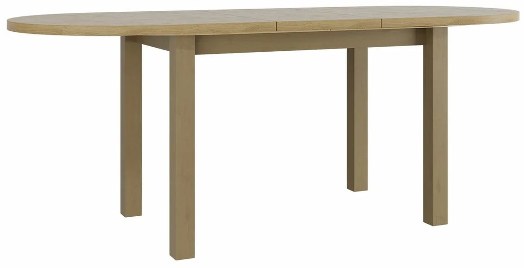 Τραπέζι Victorville 121, Sonoma οξιά, 76x80x160cm, 34 kg, Επιμήκυνση, Πλαστικοποιημένη μοριοσανίδα, Ξύλο, Μερικώς συναρμολογημένο, Ξύλο: Οξιά