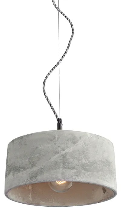 Φωτιστικό Κρεμαστο Aca V351091P ELVIS Γκρι (Grey)