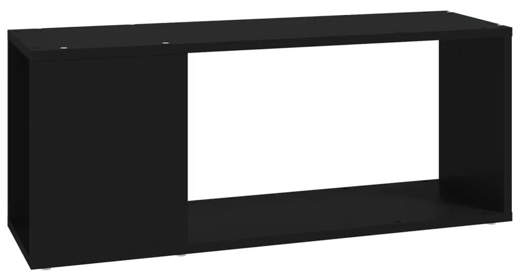 vidaXL Έπιπλο Τηλεόρασης Μαύρο 80 x 24 x 32 εκ. Μοριοσανίδα