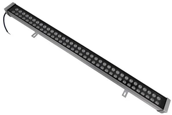 Wall Washer LED GENIUS 72W IP66 3000k 100cm Μαύρο 05116 Globostar-5116-Μαύρο 05116