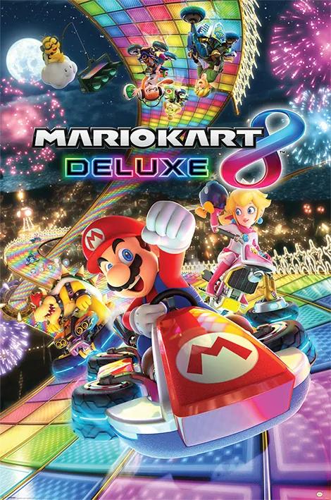 Αφίσα Mario Kart 8 - Deluxe, (61 x 91.5 cm)