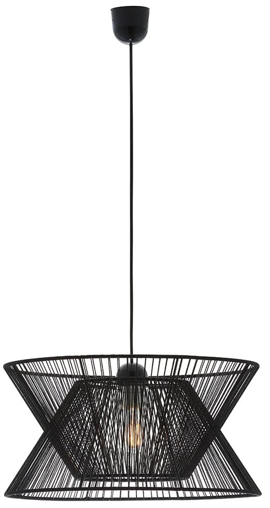 Φωτιστικό Οροφής Μονόφωτο Viokef Argela Black 4203700