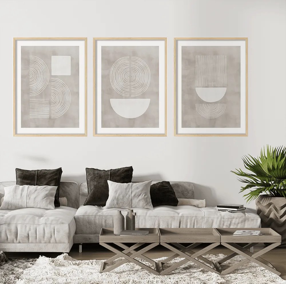 Σετ Πόστερ &amp;  Κάδρο Balanced PST125 40x50cm  Εκτύπωση Πόστερ (χωρίς κάδρο)