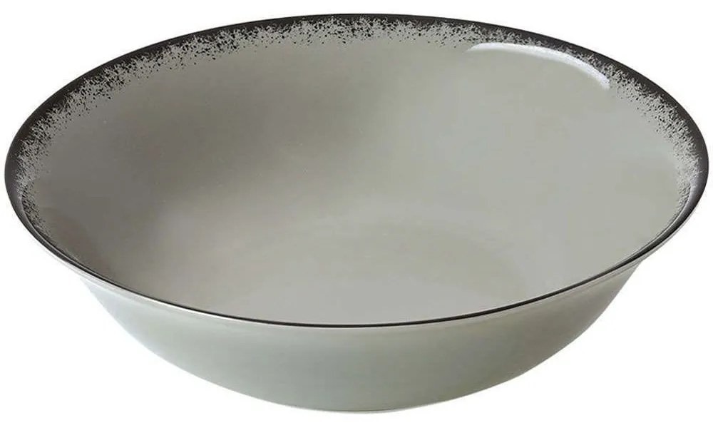Σαλατιέρα Pearl 07-16432 23cm Grey Estia Large Porcelain