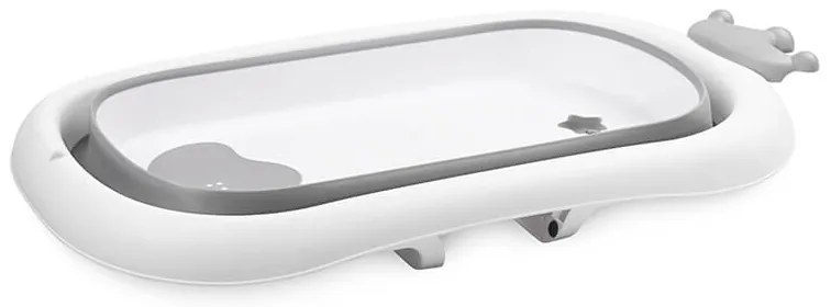 Πτυσσόμενη Μπανιέρα Μωρού Royal 83cm με Τάπα Grey 10131010003  Lorelli